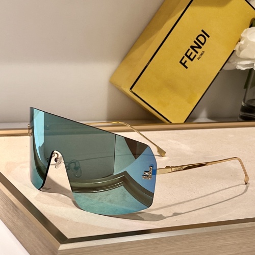 Cheap Fendi AAA Quality Sunglasses #1235272 Replica Wholesale [$60.00 USD] [ITEM#1235272] on Replica Fendi AAA Quality Sunglasses