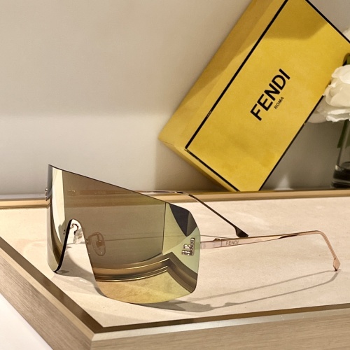 Cheap Fendi AAA Quality Sunglasses #1235274 Replica Wholesale [$60.00 USD] [ITEM#1235274] on Replica Fendi AAA Quality Sunglasses