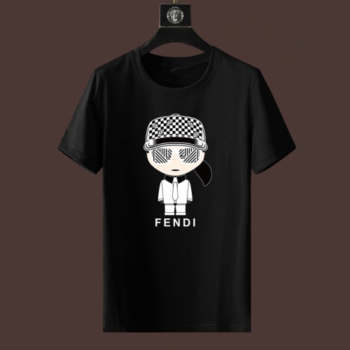 Cheap Fendi T-Shirts Short Sleeved For Unisex #1235279 Replica Wholesale [$25.00 USD] [ITEM#1235279] on Replica Fendi T-Shirts