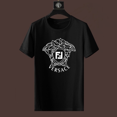 Cheap Versace T-Shirts Short Sleeved For Unisex #1235281 Replica Wholesale [$25.00 USD] [ITEM#1235281] on Replica Versace T-Shirts