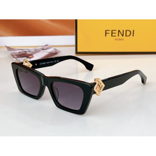 Cheap Fendi AAA Quality Sunglasses #1235287 Replica Wholesale [$64.00 USD] [ITEM#1235287] on Replica Fendi AAA Quality Sunglasses