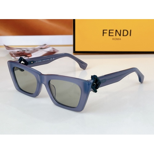 Cheap Fendi AAA Quality Sunglasses #1235288 Replica Wholesale [$64.00 USD] [ITEM#1235288] on Replica Fendi AAA Quality Sunglasses