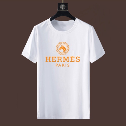 Cheap Hermes T-Shirts Short Sleeved For Unisex #1235292 Replica Wholesale [$25.00 USD] [ITEM#1235292] on Replica Hermes T-Shirts