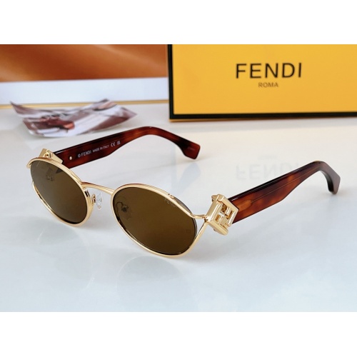 Cheap Fendi AAA Quality Sunglasses #1235295 Replica Wholesale [$64.00 USD] [ITEM#1235295] on Replica Fendi AAA Quality Sunglasses