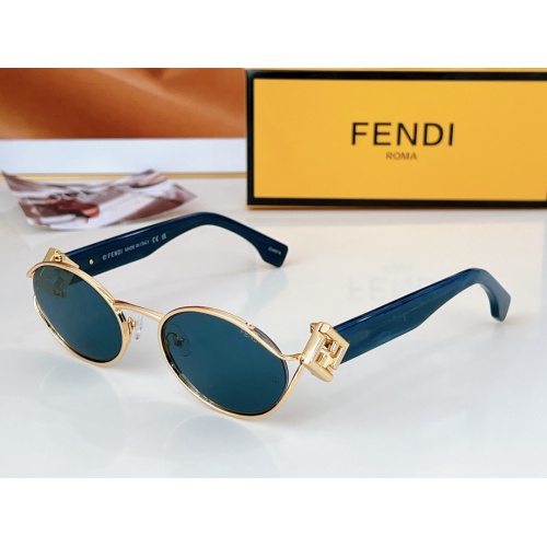 Cheap Fendi AAA Quality Sunglasses #1235297 Replica Wholesale [$64.00 USD] [ITEM#1235297] on Replica Fendi AAA Quality Sunglasses