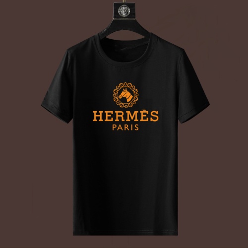 Cheap Hermes T-Shirts Short Sleeved For Unisex #1235299 Replica Wholesale [$25.00 USD] [ITEM#1235299] on Replica Hermes T-Shirts