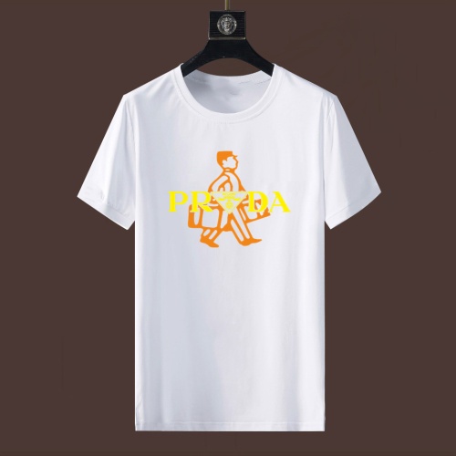 Cheap Prada T-Shirts Short Sleeved For Unisex #1235305 Replica Wholesale [$25.00 USD] [ITEM#1235305] on Replica Prada T-Shirts