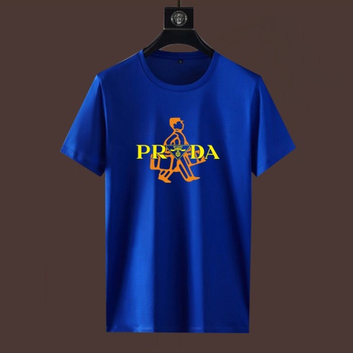 Cheap Prada T-Shirts Short Sleeved For Unisex #1235307 Replica Wholesale [$25.00 USD] [ITEM#1235307] on Replica Prada T-Shirts