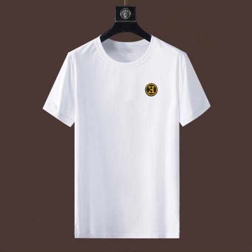 Cheap Hermes T-Shirts Short Sleeved For Unisex #1235310 Replica Wholesale [$25.00 USD] [ITEM#1235310] on Replica Hermes T-Shirts