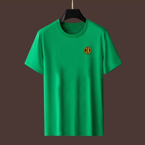 Cheap Hermes T-Shirts Short Sleeved For Unisex #1235313 Replica Wholesale [$25.00 USD] [ITEM#1235313] on Replica Hermes T-Shirts