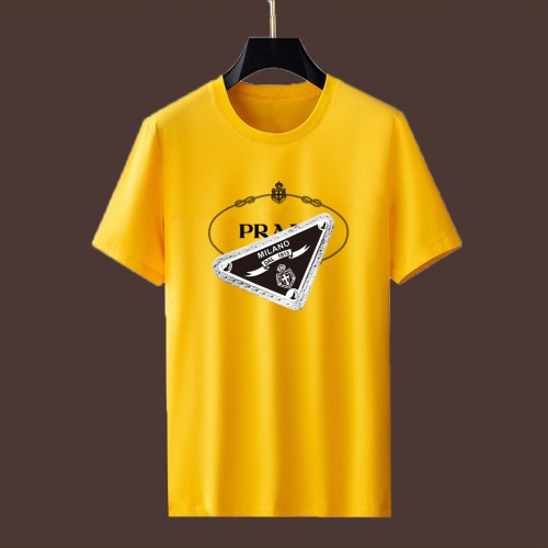 Cheap Prada T-Shirts Short Sleeved For Unisex #1235326 Replica Wholesale [$25.00 USD] [ITEM#1235326] on Replica Prada T-Shirts