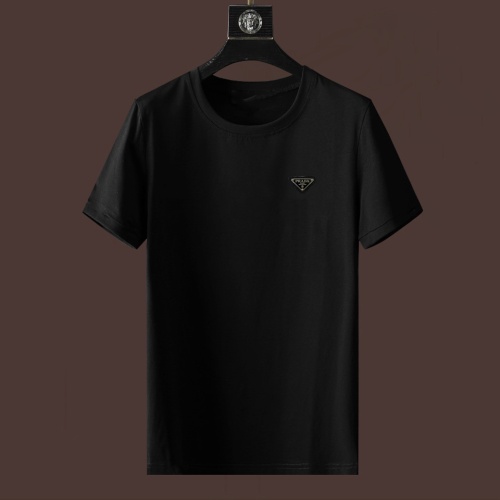 Cheap Prada T-Shirts Short Sleeved For Unisex #1235333 Replica Wholesale [$25.00 USD] [ITEM#1235333] on Replica Prada T-Shirts