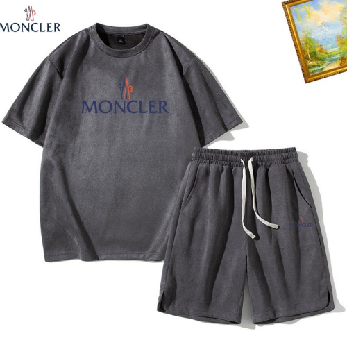 Cheap Moncler Tracksuits Short Sleeved For Men #1235343 Replica Wholesale [$48.00 USD] [ITEM#1235343] on Replica Moncler Tracksuits