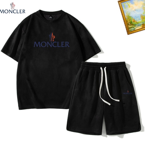 Cheap Moncler Tracksuits Short Sleeved For Men #1235344 Replica Wholesale [$48.00 USD] [ITEM#1235344] on Replica Moncler Tracksuits