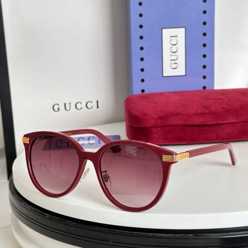 Cheap Gucci AAA Quality Sunglasses #1235350 Replica Wholesale [$52.00 USD] [ITEM#1235350] on Replica Gucci AAA Quality Sunglasses