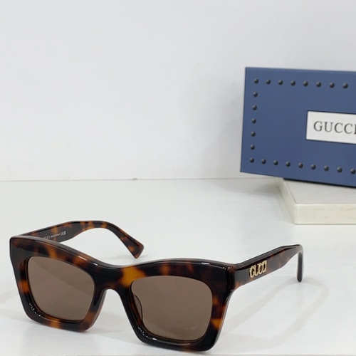 Cheap Gucci AAA Quality Sunglasses #1235367 Replica Wholesale [$60.00 USD] [ITEM#1235367] on Replica Gucci AAA Quality Sunglasses