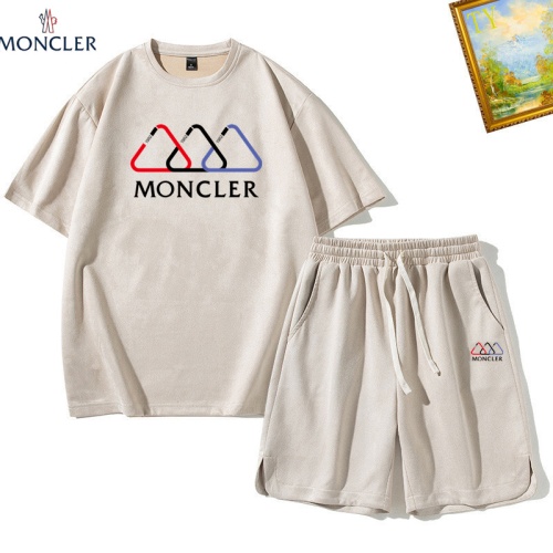 Cheap Moncler Tracksuits Short Sleeved For Men #1235370 Replica Wholesale [$48.00 USD] [ITEM#1235370] on Replica Moncler Tracksuits