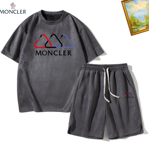 Cheap Moncler Tracksuits Short Sleeved For Men #1235371 Replica Wholesale [$48.00 USD] [ITEM#1235371] on Replica Moncler Tracksuits