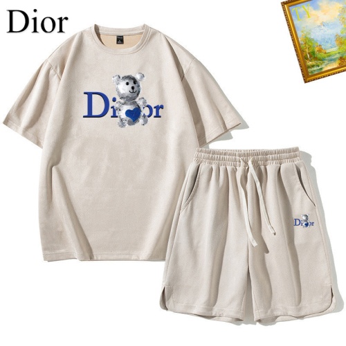 Cheap Christian Dior Tracksuits Short Sleeved For Men #1235389 Replica Wholesale [$48.00 USD] [ITEM#1235389] on Replica Christian Dior Tracksuits