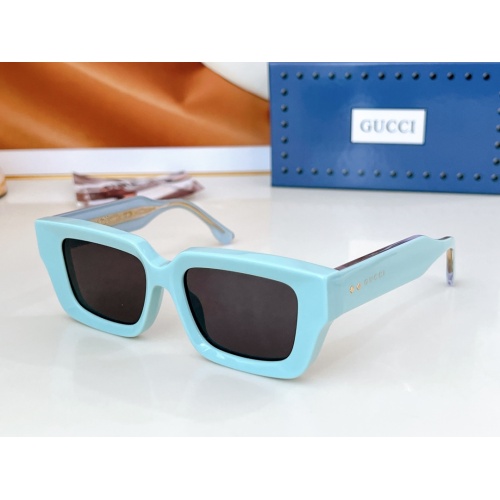 Cheap Gucci AAA Quality Sunglasses #1235394 Replica Wholesale [$72.00 USD] [ITEM#1235394] on Replica Gucci AAA Quality Sunglasses