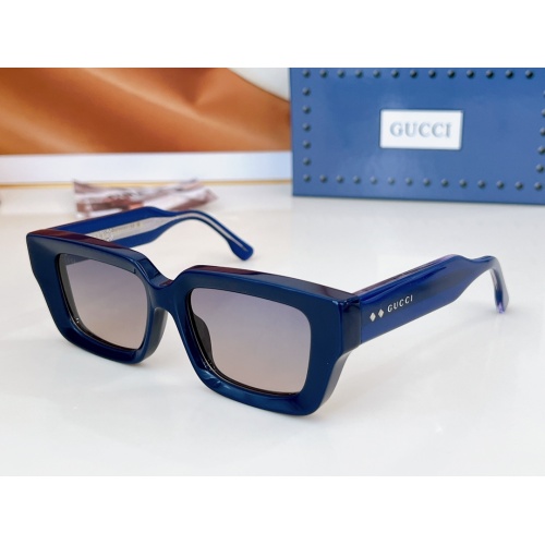 Cheap Gucci AAA Quality Sunglasses #1235395 Replica Wholesale [$72.00 USD] [ITEM#1235395] on Replica Gucci AAA Quality Sunglasses