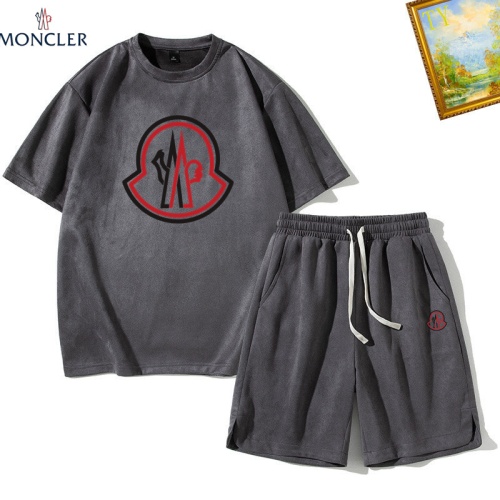 Cheap Moncler Tracksuits Short Sleeved For Men #1235411 Replica Wholesale [$48.00 USD] [ITEM#1235411] on Replica Moncler Tracksuits