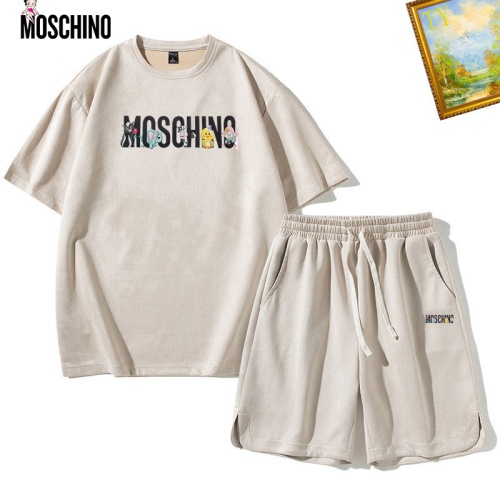 Cheap Moschino Tracksuits Short Sleeved For Men #1235419 Replica Wholesale [$48.00 USD] [ITEM#1235419] on Replica Moschino Tracksuits