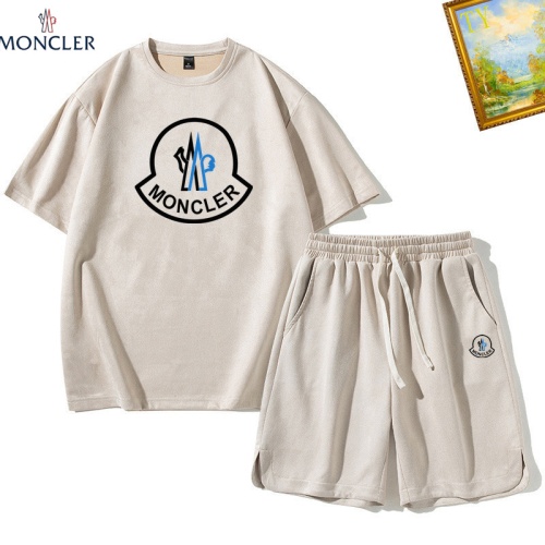 Cheap Moncler Tracksuits Short Sleeved For Men #1235428 Replica Wholesale [$48.00 USD] [ITEM#1235428] on Replica Moncler Tracksuits