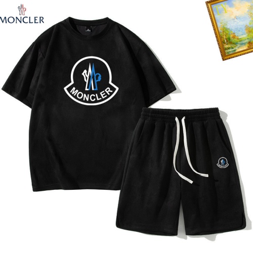 Cheap Moncler Tracksuits Short Sleeved For Men #1235430 Replica Wholesale [$48.00 USD] [ITEM#1235430] on Replica Moncler Tracksuits