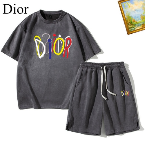 Cheap Christian Dior Tracksuits Short Sleeved For Men #1235457 Replica Wholesale [$48.00 USD] [ITEM#1235457] on Replica Christian Dior Tracksuits