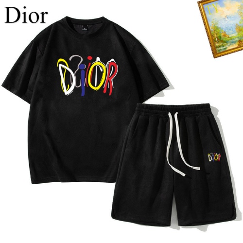 Cheap Christian Dior Tracksuits Short Sleeved For Men #1235458 Replica Wholesale [$48.00 USD] [ITEM#1235458] on Replica Christian Dior Tracksuits