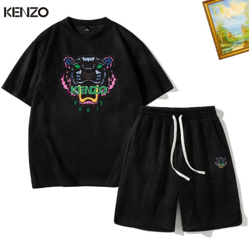 Cheap Kenzo Tracksuits Short Sleeved For Men #1235468 Replica Wholesale [$48.00 USD] [ITEM#1235468] on Replica Kenzo Tracksuits