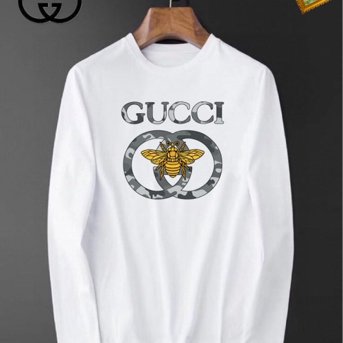 Cheap Gucci T-Shirts Long Sleeved For Unisex #1235502 Replica Wholesale [$34.00 USD] [ITEM#1235502] on Replica Gucci T-Shirts