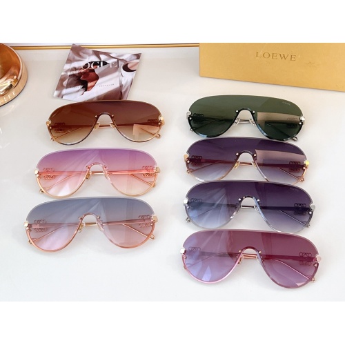 Cheap LOEWE AAA Quality Sunglasses #1235531 Replica Wholesale [$60.00 USD] [ITEM#1235531] on Replica LOEWE AAA Quality Sunglasses