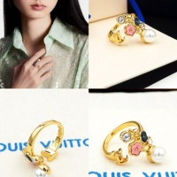 Cheap Louis Vuitton LV Rings For Women #1223969 Replica Wholesale [$25.00 USD] [ITEM#1223969] on Replica Louis Vuitton LV Rings