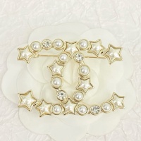 Cheap Chanel Brooches For Women #1224049 Replica Wholesale [$40.00 USD] [ITEM#1224049] on Replica Chanel Brooches