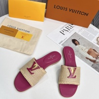 Cheap Louis Vuitton Slippers For Women #1224741 Replica Wholesale [$88.00 USD] [ITEM#1224741] on Replica Louis Vuitton Slippers