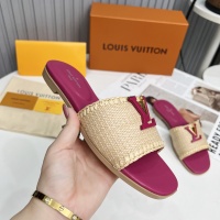 Cheap Louis Vuitton Slippers For Women #1224741 Replica Wholesale [$88.00 USD] [ITEM#1224741] on Replica Louis Vuitton Slippers