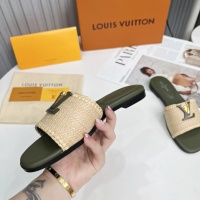 Cheap Louis Vuitton Slippers For Women #1224744 Replica Wholesale [$88.00 USD] [ITEM#1224744] on Replica Louis Vuitton Slippers