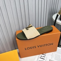 Cheap Louis Vuitton Slippers For Women #1224744 Replica Wholesale [$88.00 USD] [ITEM#1224744] on Replica Louis Vuitton Slippers