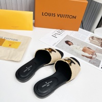 Cheap Louis Vuitton Slippers For Women #1224745 Replica Wholesale [$88.00 USD] [ITEM#1224745] on Replica Louis Vuitton Slippers