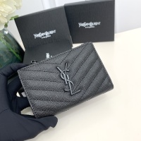 Cheap Yves Saint Laurent YSL Wallets #1224758 Replica Wholesale [$42.00 USD] [ITEM#1224758] on Replica Yves Saint Laurent YSL Wallets