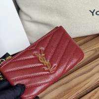 Cheap Yves Saint Laurent YSL Wallets #1224782 Replica Wholesale [$64.00 USD] [ITEM#1224782] on Replica Yves Saint Laurent YSL Wallets