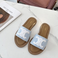 Cheap Celine Slippers For Women #1225079 Replica Wholesale [$82.00 USD] [ITEM#1225079] on Replica Celine Slippers