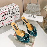 Cheap Dolce &amp; Gabbana D&amp;G Slippers For Women #1225163 Replica Wholesale [$88.00 USD] [ITEM#1225163] on Replica Dolce &amp; Gabbana D&amp;G Slippers