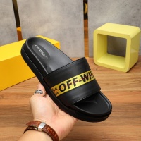 Cheap Off-White Slippers For Men #1225621 Replica Wholesale [$56.00 USD] [ITEM#1225621] on Replica Off-White Slippers