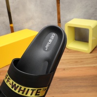 Cheap Off-White Slippers For Men #1225621 Replica Wholesale [$56.00 USD] [ITEM#1225621] on Replica Off-White Slippers