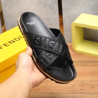 Cheap Fendi Slippers For Men #1225627 Replica Wholesale [$56.00 USD] [ITEM#1225627] on Replica Fendi Slippers