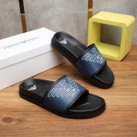 Cheap Armani Slippers For Men #1225635 Replica Wholesale [$56.00 USD] [ITEM#1225635] on Replica Armani Slippers