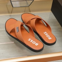 Cheap Boss Slippers For Men #1225691 Replica Wholesale [$64.00 USD] [ITEM#1225691] on Replica Boss Slippers